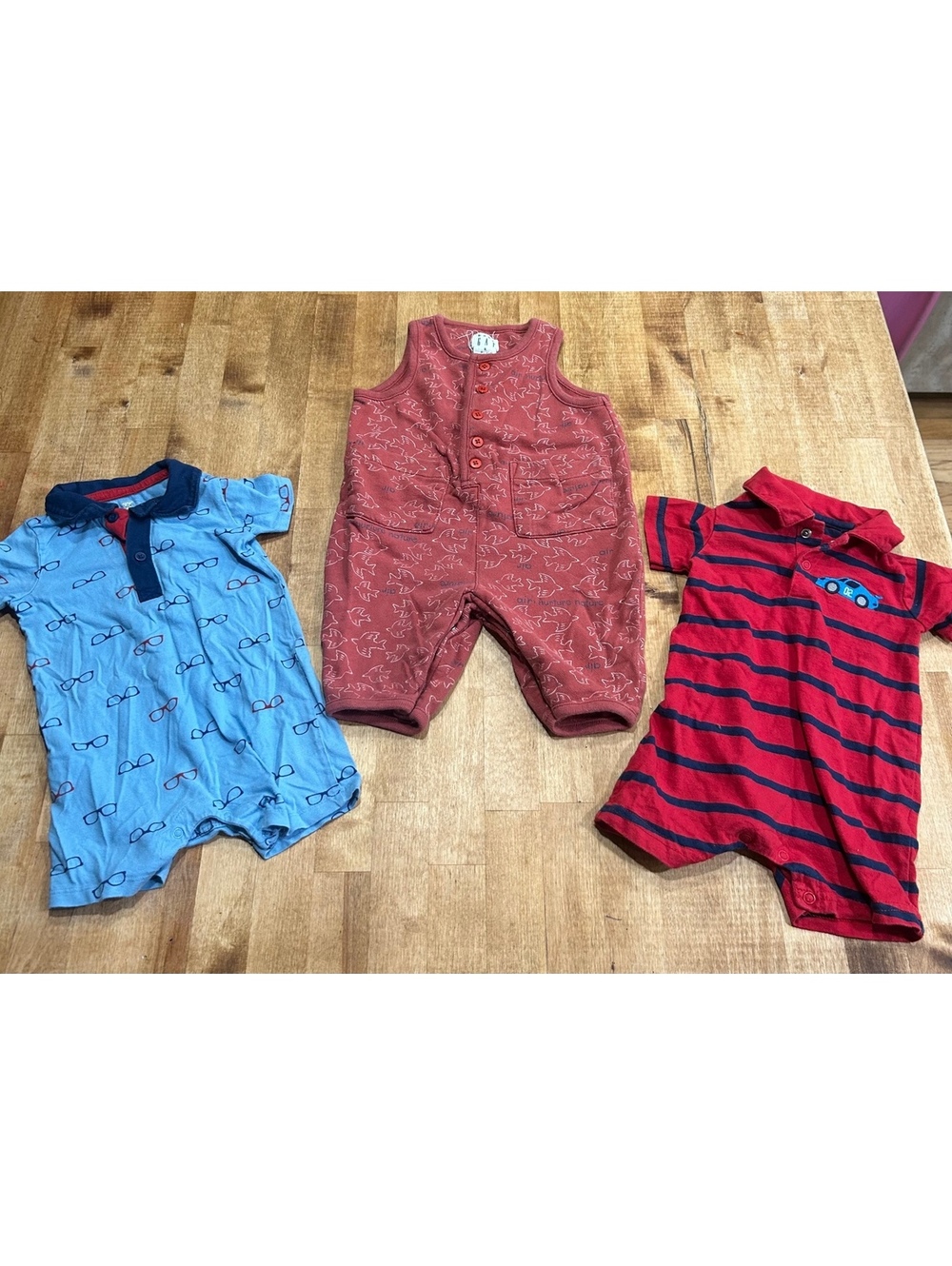 Baby Boy Cotton shorts Rompers Set - 3 to 6 Months